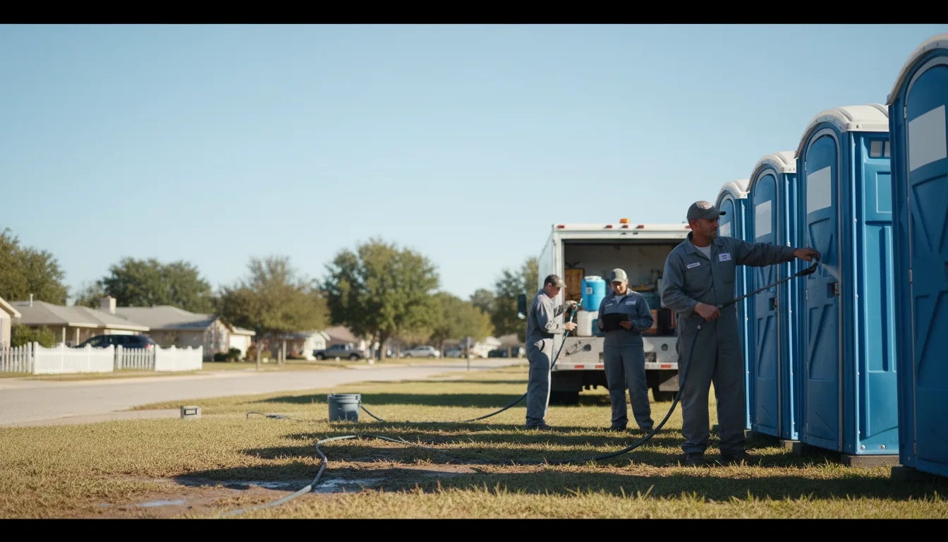 Long-Term Portable Toilet Rental in Hammond, WI near me